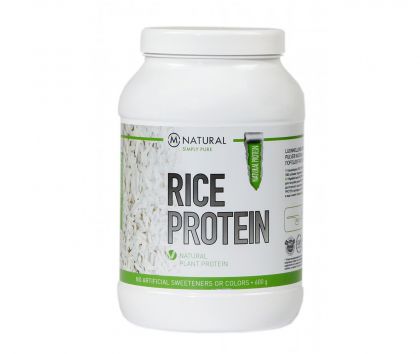 M-Natural Rice Protein 600 g (Poistuva tuote)